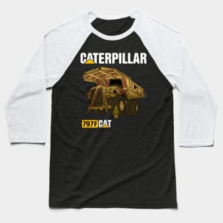 Caterpillar 797F Baseball T-Shirt